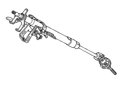 Honda 53200-S84-A04 Column Assembly, Steering