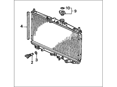 Honda 19010-PAA-A53 Radiator (Denso)