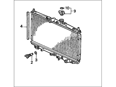 Honda 19010-PAA-A52 Radiator (Valeo)