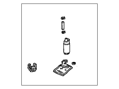 Honda 17040-S84-A02 Pump Set, Fuel