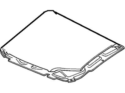 Honda 74141-S87-A00 Insulator, Hood