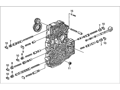 Honda 27000-P7X-A60 Body Assembly, Main Valve