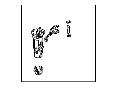 Honda 16010-S84-A01 Filter Set, Fuel