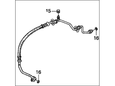 Honda 80311-S87-A02 Hose, Suction