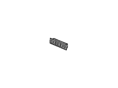 Honda 71537-S84-A00 Box, RR. Bumper Beam