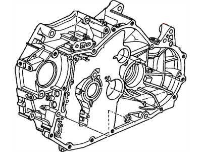 Honda 21111-P7X-A50 Case, Torque Converter
