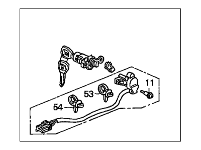 Honda 72185-S84-A11