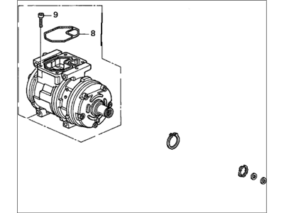 1998 Honda Accord A/C Compressor - 06388-PAA-505RM