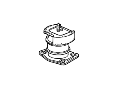 Honda 50815-S87-A81 Rubber Assy., RR. Engine Mounting (Ecm)