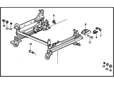 Honda 81512-S84-A22 Adjuster, L. Height