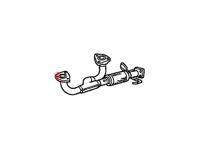 2002 Honda Accord Exhaust Pipe - 18210-S87-A03