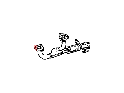 Honda 18210-S87-A03 Pipe A, Exhuast