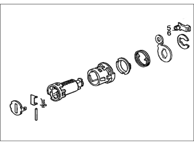 Honda 06721-S84-A01 Cylinder Kit, R. Door