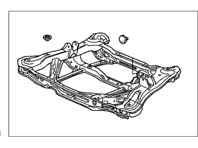 2002 Honda Accord Rear Crossmember - 50300-S84-A00