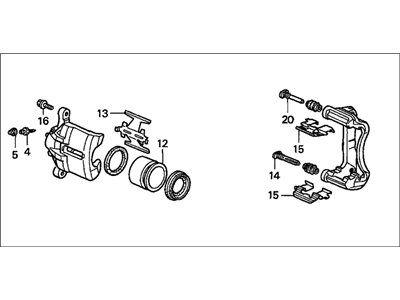 Honda 45018-S87-A02