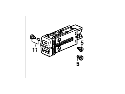 Honda 36775-S84-C01 Switch Assembly, Tcs & Cruise