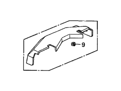 Honda 17147-P8A-A00 Cover Assy., In. Manifold Chamber