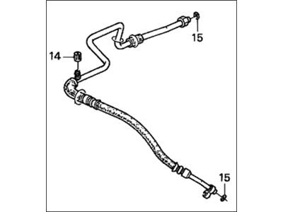 Honda 80311-S84-A01 Hose, Suction