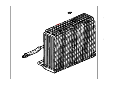 Honda 80215-S84-A01 Evaporator