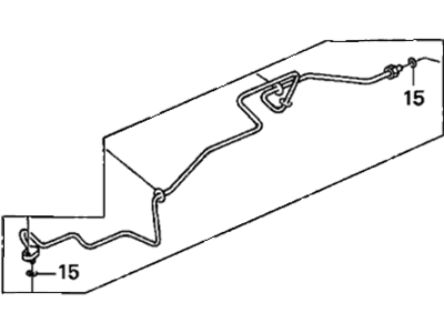 Honda 80341-S84-A01 Pipe, Receiver