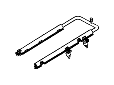 Honda 8-17113-302-0 Rail, Fuel Injector