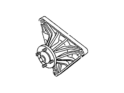 Honda 8-97108-785-1 Bracket Fan