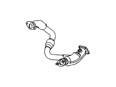 Honda 8-97081-067-3 Pipe, Exhuast Center