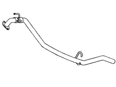 Honda Passport Exhaust Pipe - 8-97070-043-2