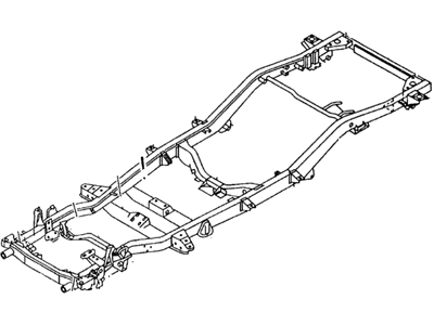 Honda 8-97113-341-1 Crossmember (1St)