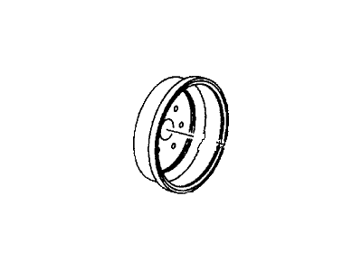 Honda 8-94226-829-1 Drum, Rear Brake