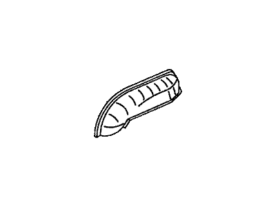 Honda 8-97150-569-0 Carpet, R. RR. Wheelhouse (Dark Gray)