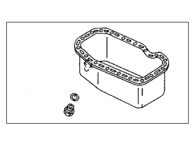 Honda Passport Oil Pan - 8-94174-215-0