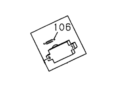 1994 Honda Passport Door Lock Actuator - 8-97138-289-0