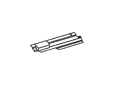 Honda 8-94326-990-0 Reinforcement, R. Roof Rail Side