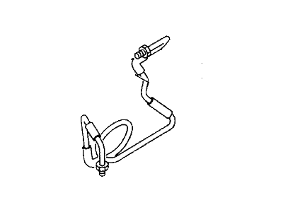 Honda 8-97084-599-1 Pipe, L. Oil Valve