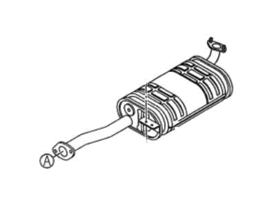 Honda Passport Muffler - 8-97101-940-2