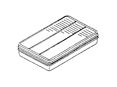 1994 Honda Passport Air Filter - 8-97064-558-0