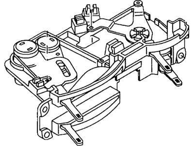 Honda 8-94324-852-0 Lever Sub-Assy., Heater Control