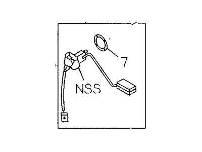 Honda 8-97087-076-0 Sending Unit, Fuel Tank