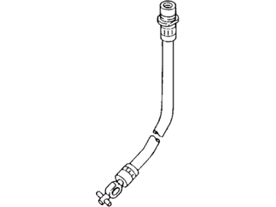Honda 8-97110-055-0 Hose, Clutch Pipe (Flexible)