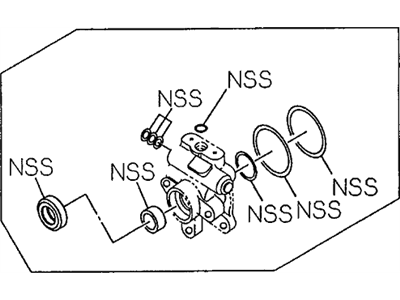 Honda 8-94311-983-1 Repair Kit, Oil Pump