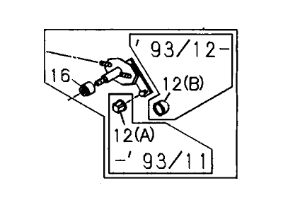 1997 Honda Passport Wiper Linkage - 8-97360-608-0