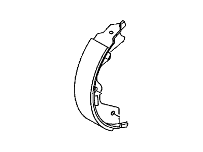 1995 Honda Passport Parking Brake Shoe - 8-97087-949-1