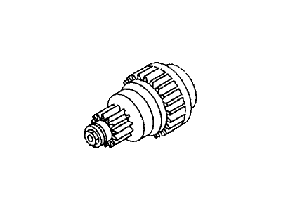 Honda 8-97078-002-0 Clutch Pinion, Start