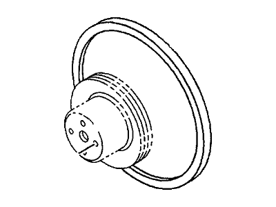 Honda Passport Drive Belt & V Belt - 8-97100-606-0