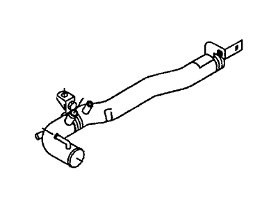 Honda 8-97075-467-1 Pipe, Water Outlet