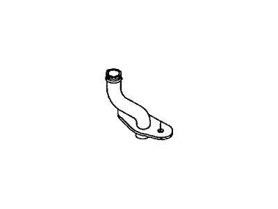 Honda 8-94311-986-2 Pipe, Hose Connecting Oil Pump