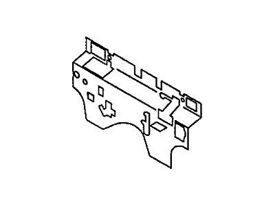 Honda 8-97108-303-2 Insulation, Pad Dash (Inner)