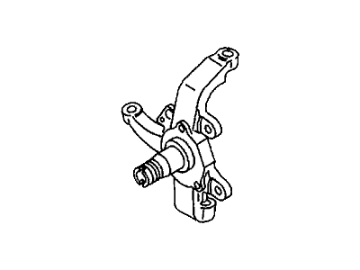 Honda 8-97104-446-0 Knuckle, Left Front Axle