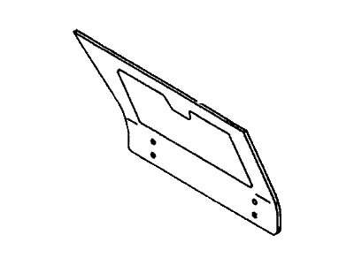 Honda 8-97209-478-0 Glass Tail Gate